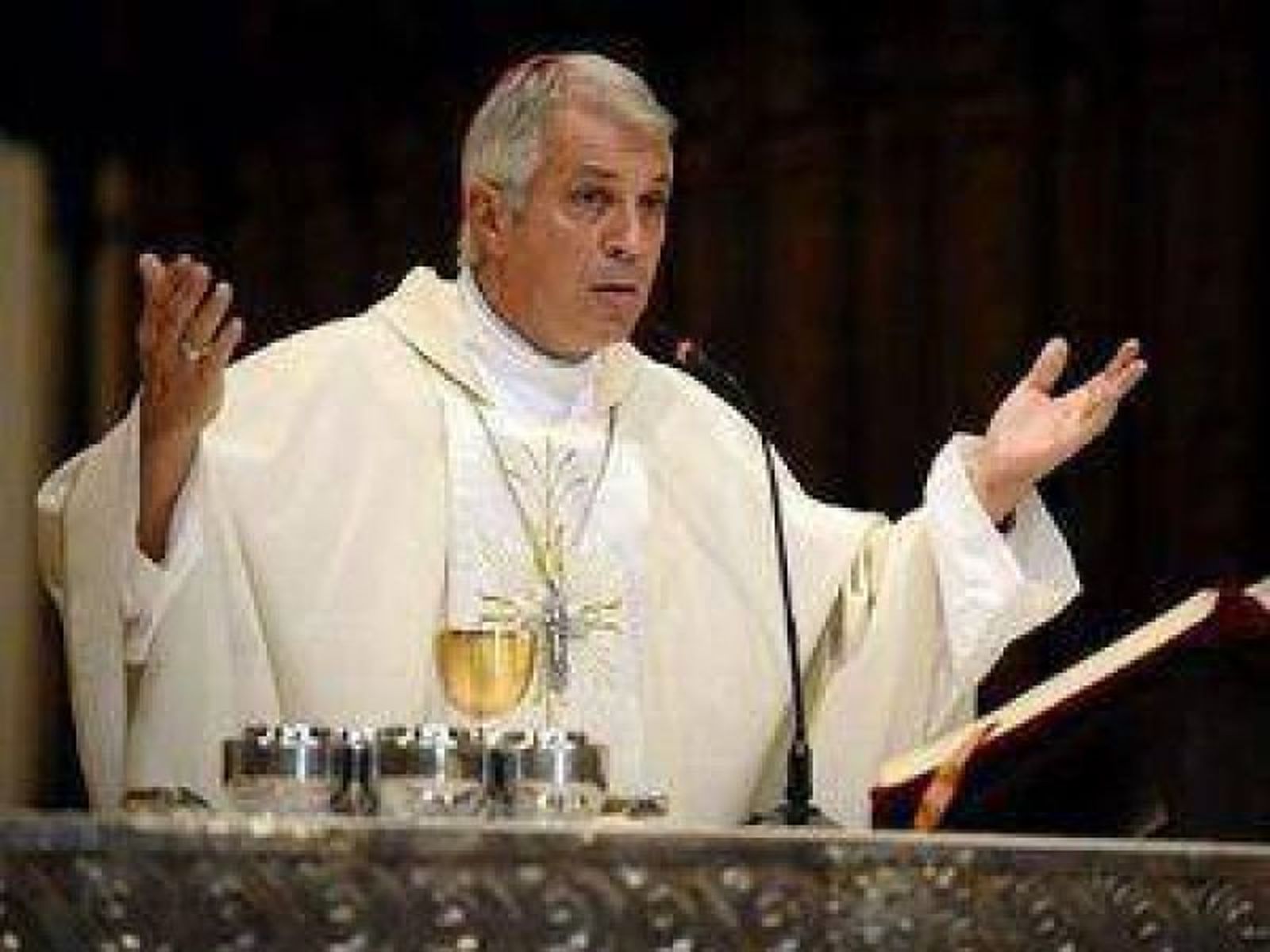 Monseñor Eduardo García, obispo de San Justo