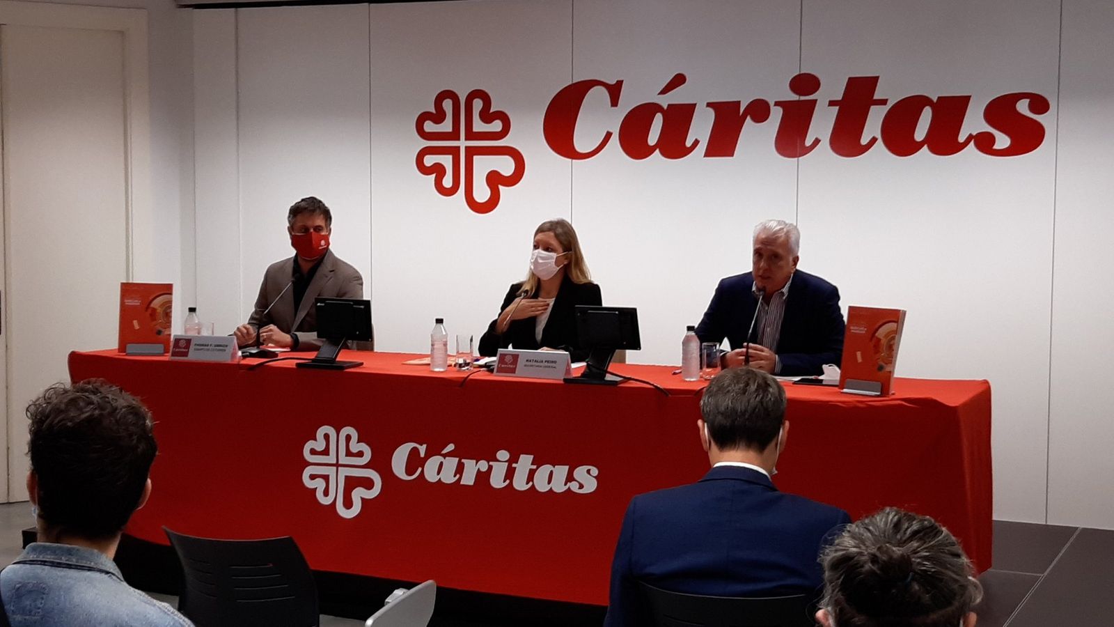 Presentación del informe de Cáritas Española