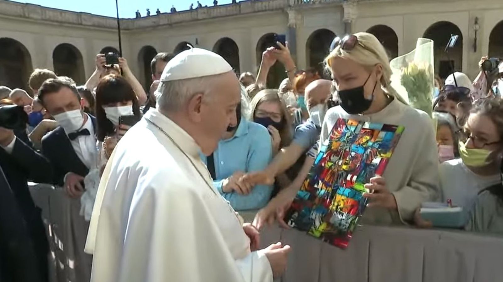 El Papa, en la audiencia