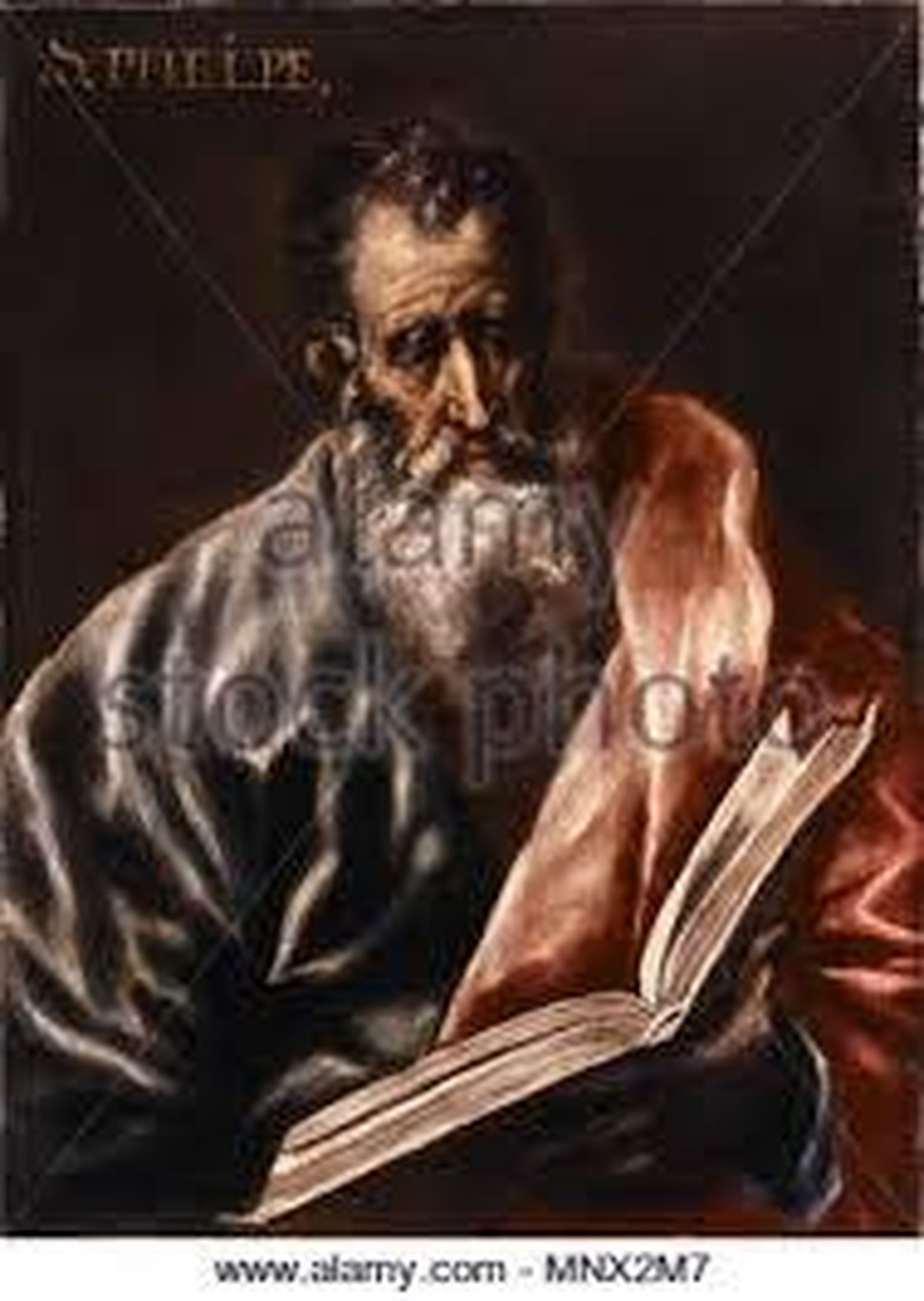 Mateo evangelista según El Greco