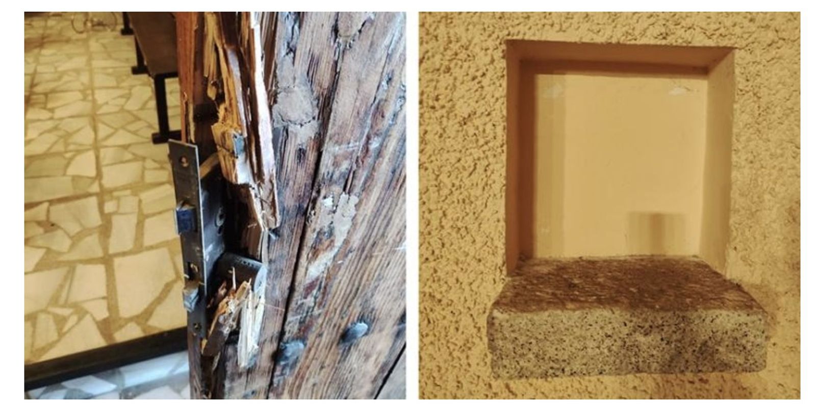 Profanación en la parroquia de San Pedro Apóstol de Sieteiglesias, en Madrid