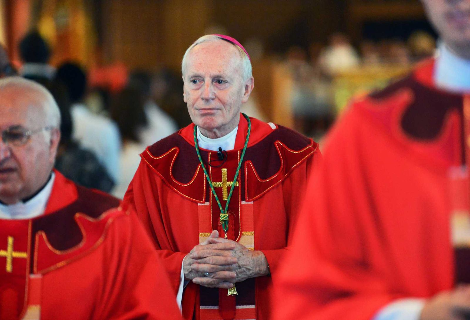 El obispo emérito de Albany, Hubbard