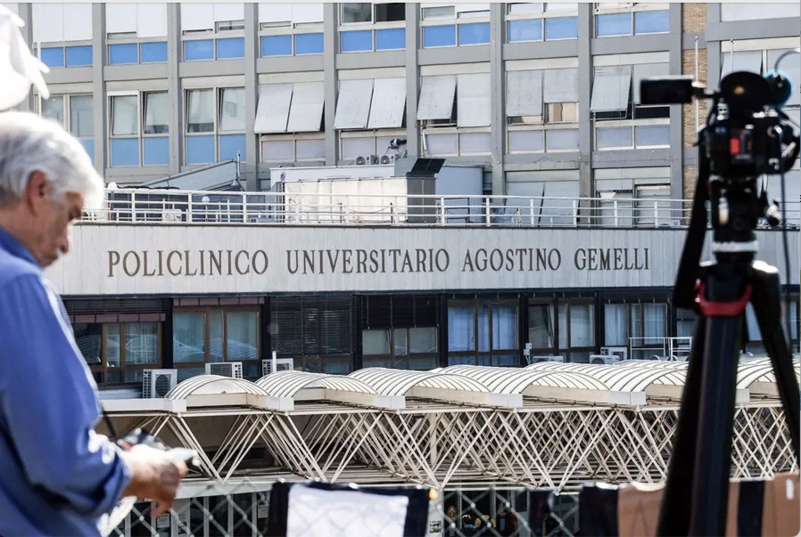 Imagen de archivo del Gemelli, donde está hospitalizado Francisco