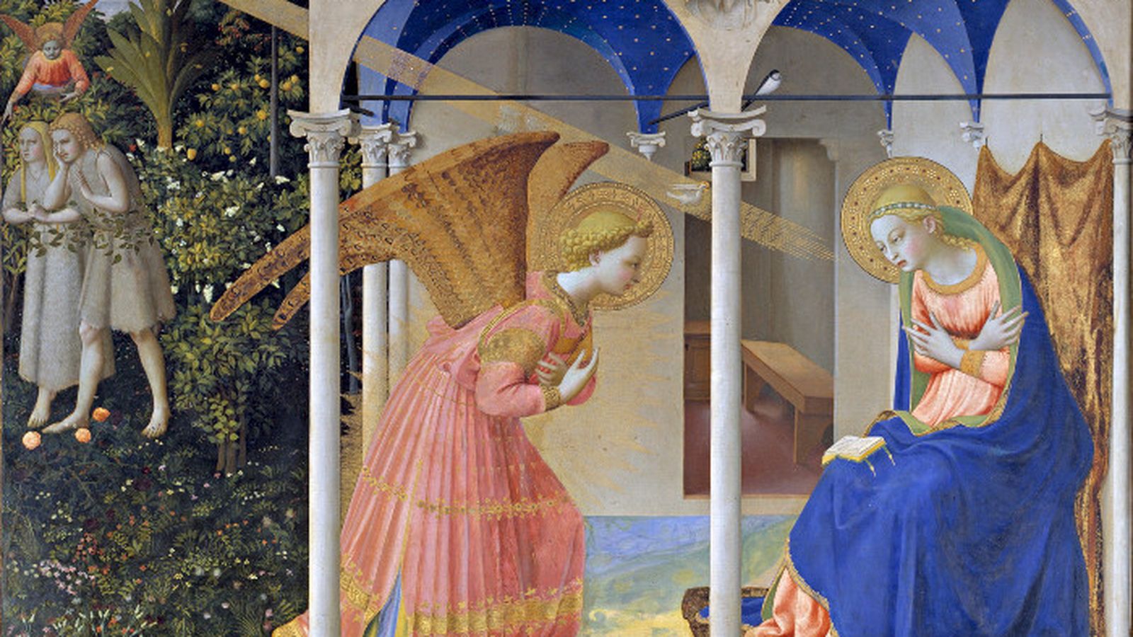 Anunciación. Sandro Botticelli.