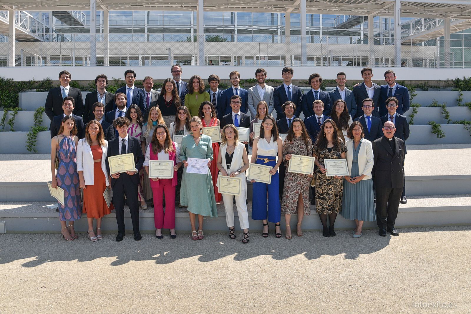 Un grupo de participantes en las actividades de la Academia de Líderes