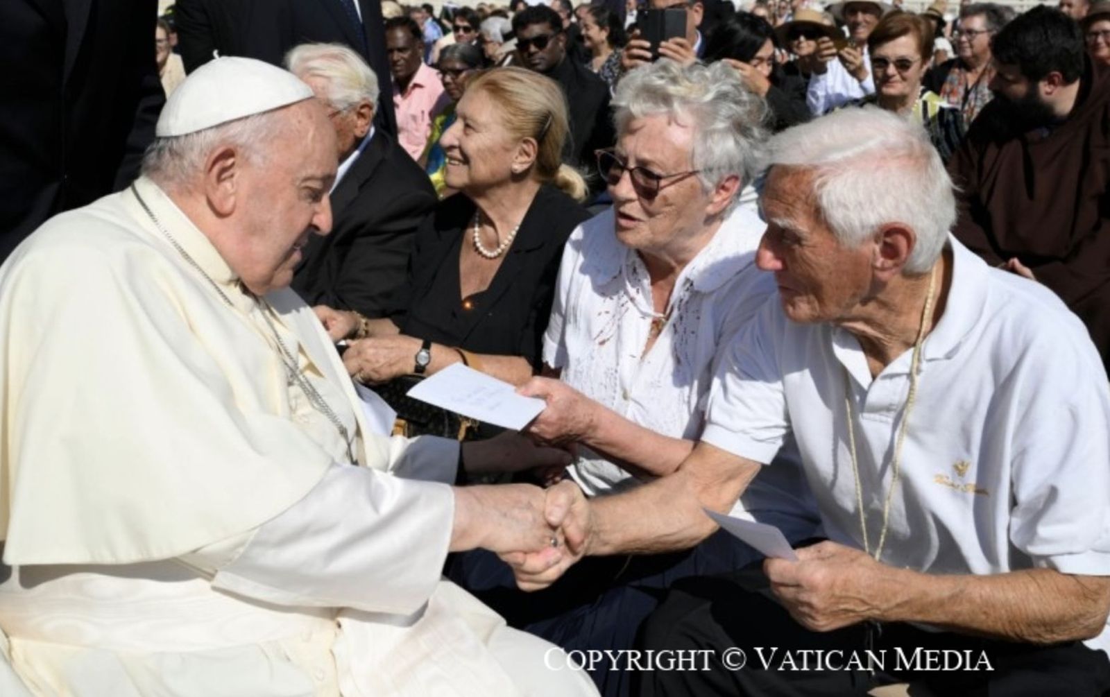 Saludos del Papa al término de la Audiencia General