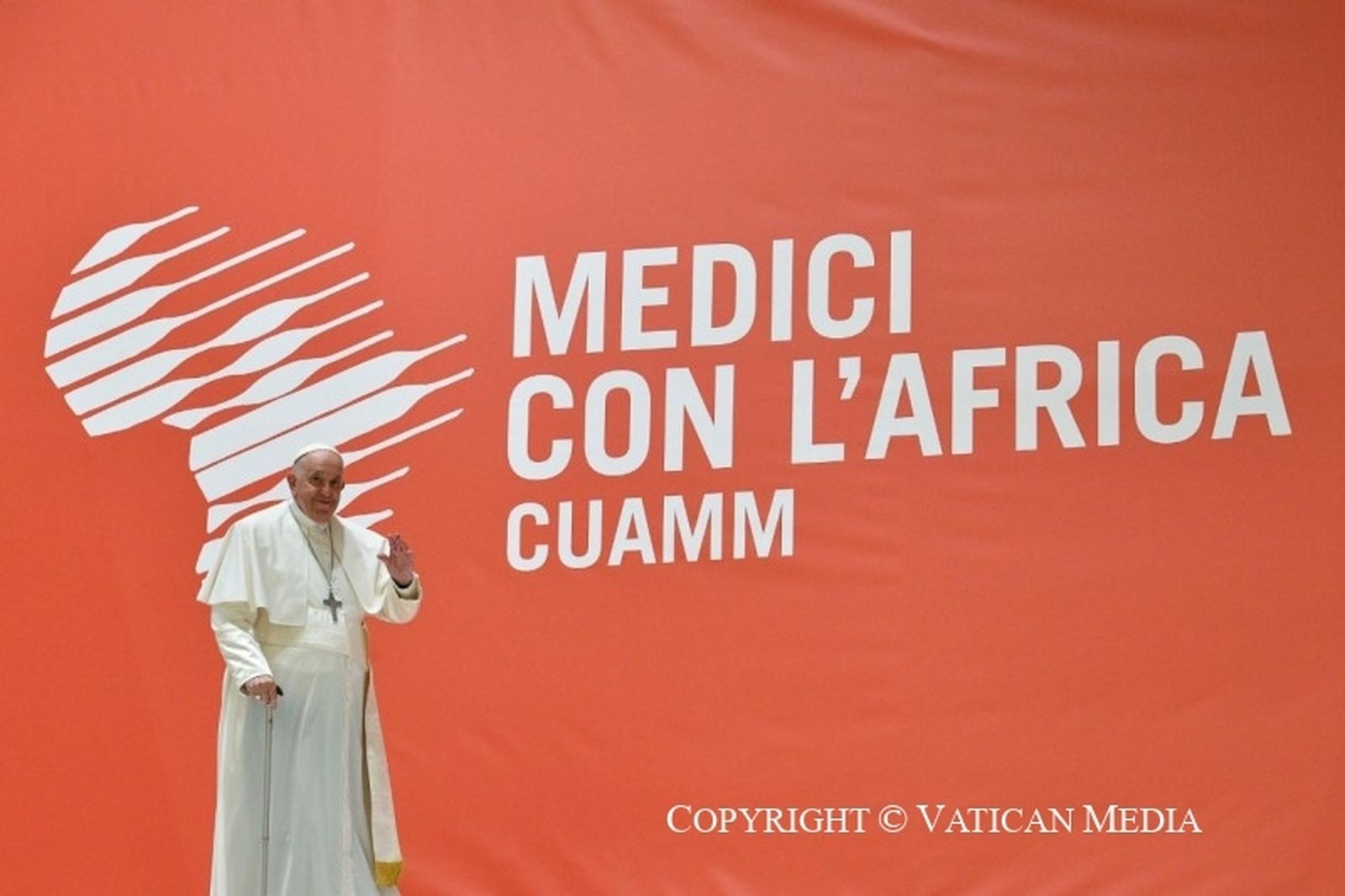 Francisco: "Sigan dando voz a África, a sus luchas y esperanzas, a lo que no se ve"