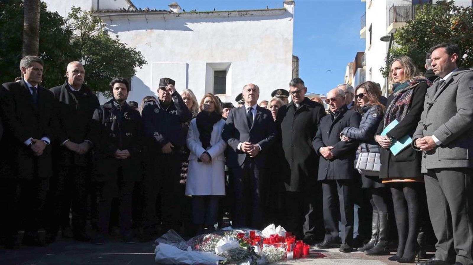 ElHomenaje al sacristán asesinado en Algeciras