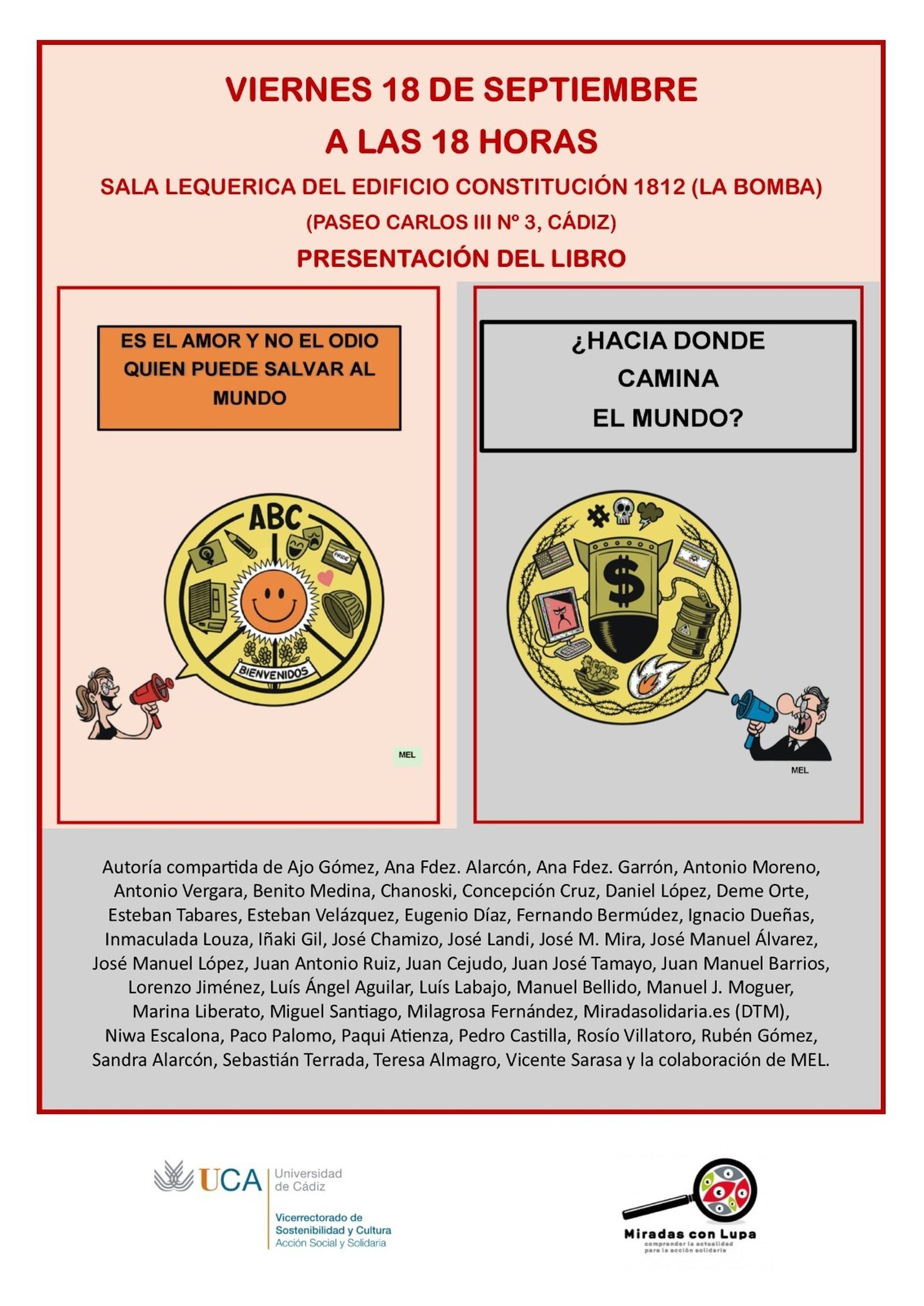 Cartel de la presentación