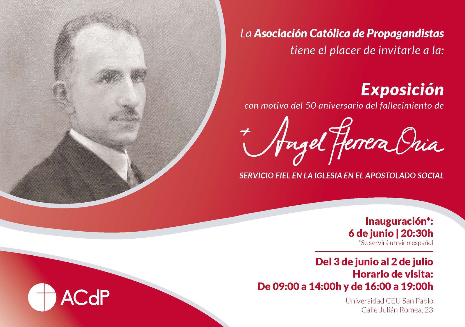 Exposición sobre Ángel Herrera Oria