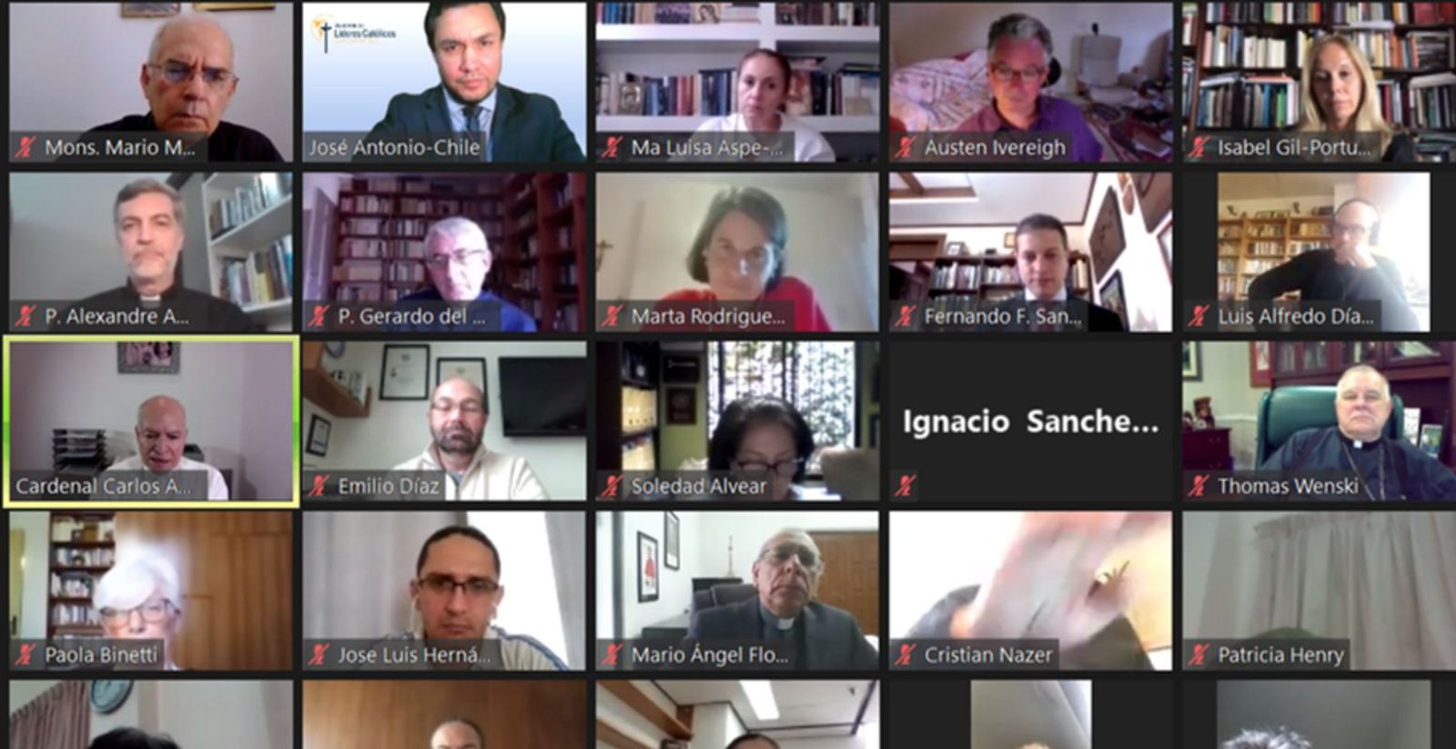 Encuentro líderes católicos