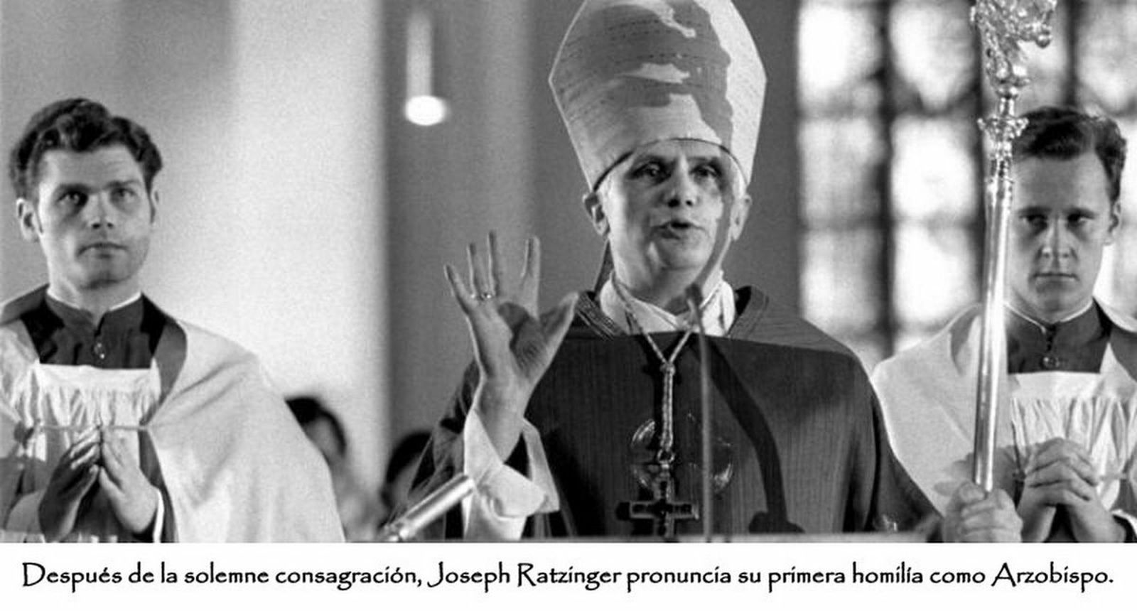 Ratzinger, en su primera misa como arzobispo de Münich