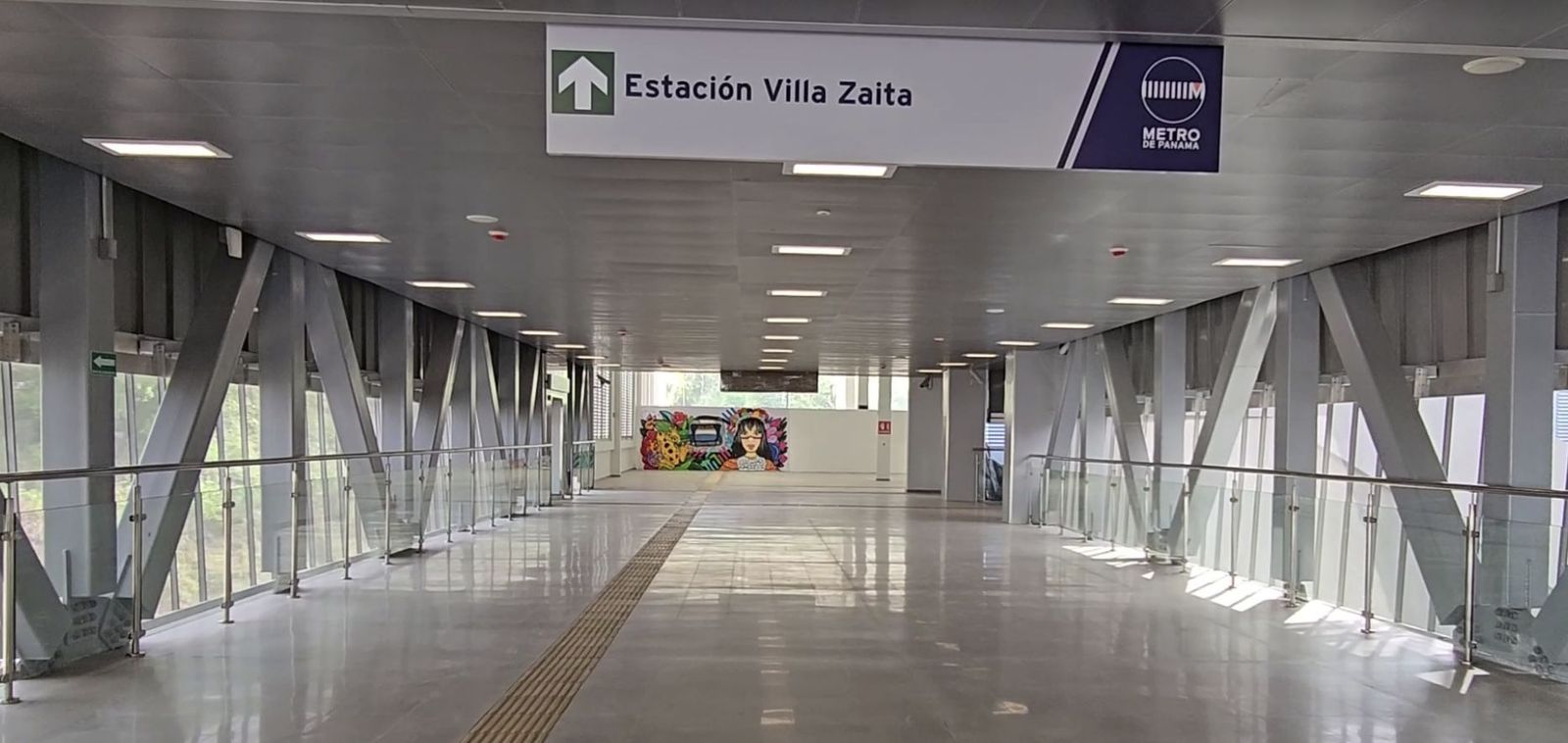 Estación de Villa Zaita en el metro de Panamá
