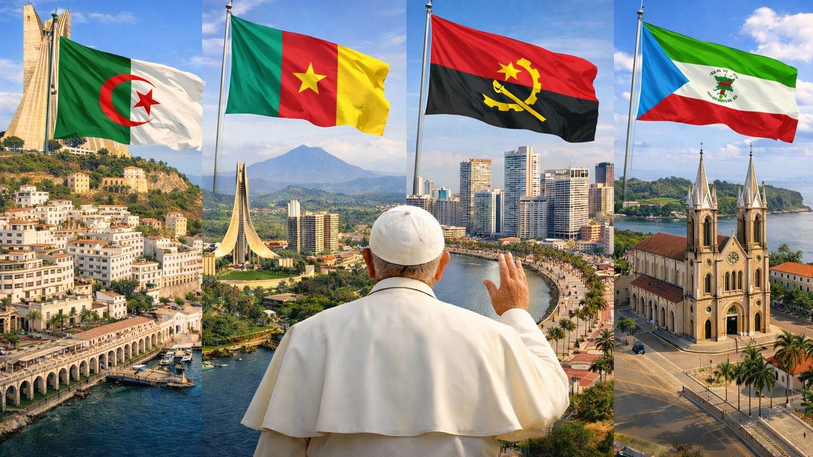 visita apostólica del Papa León XIV a Argelia, Camerún, Angola y Guinea Ecuatorial