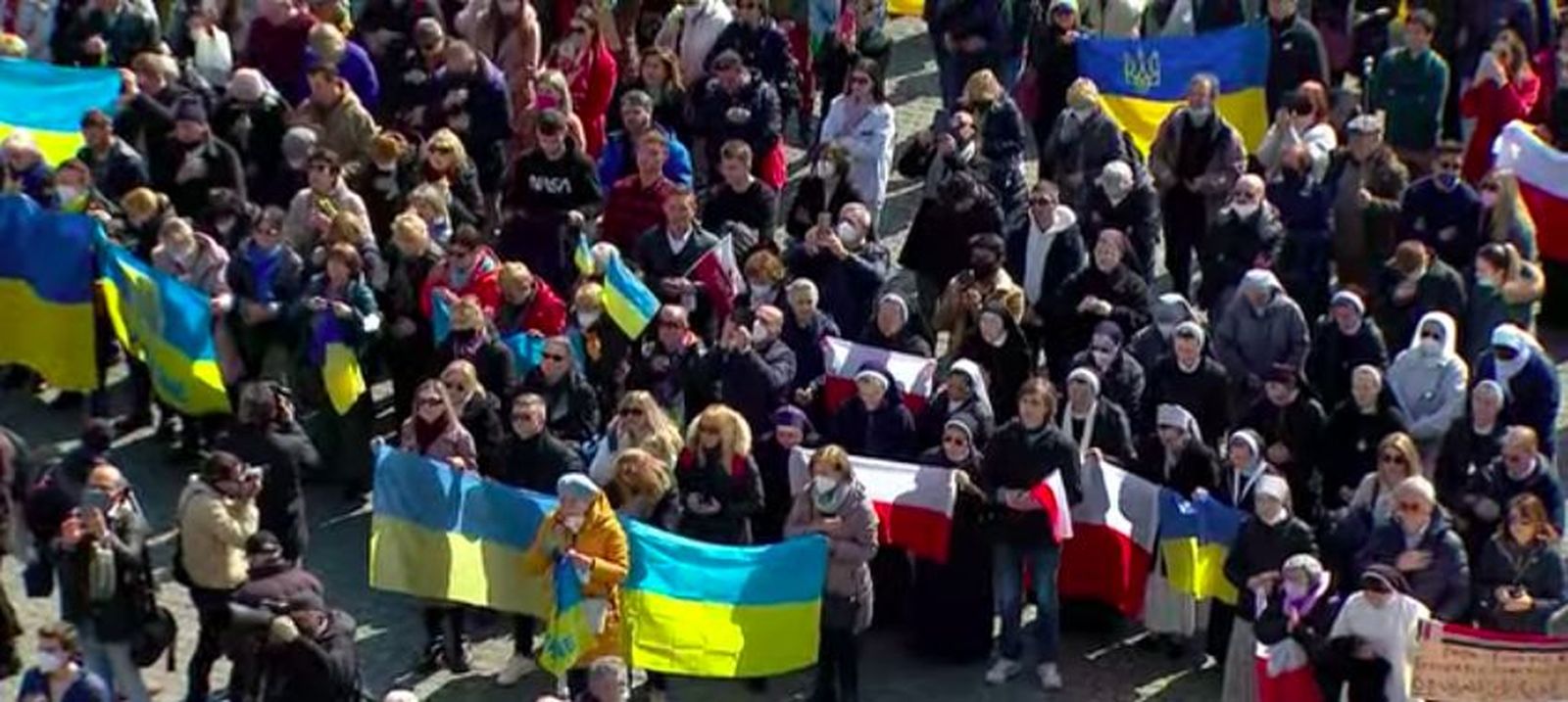 Ucrania, en el corazón del Papa