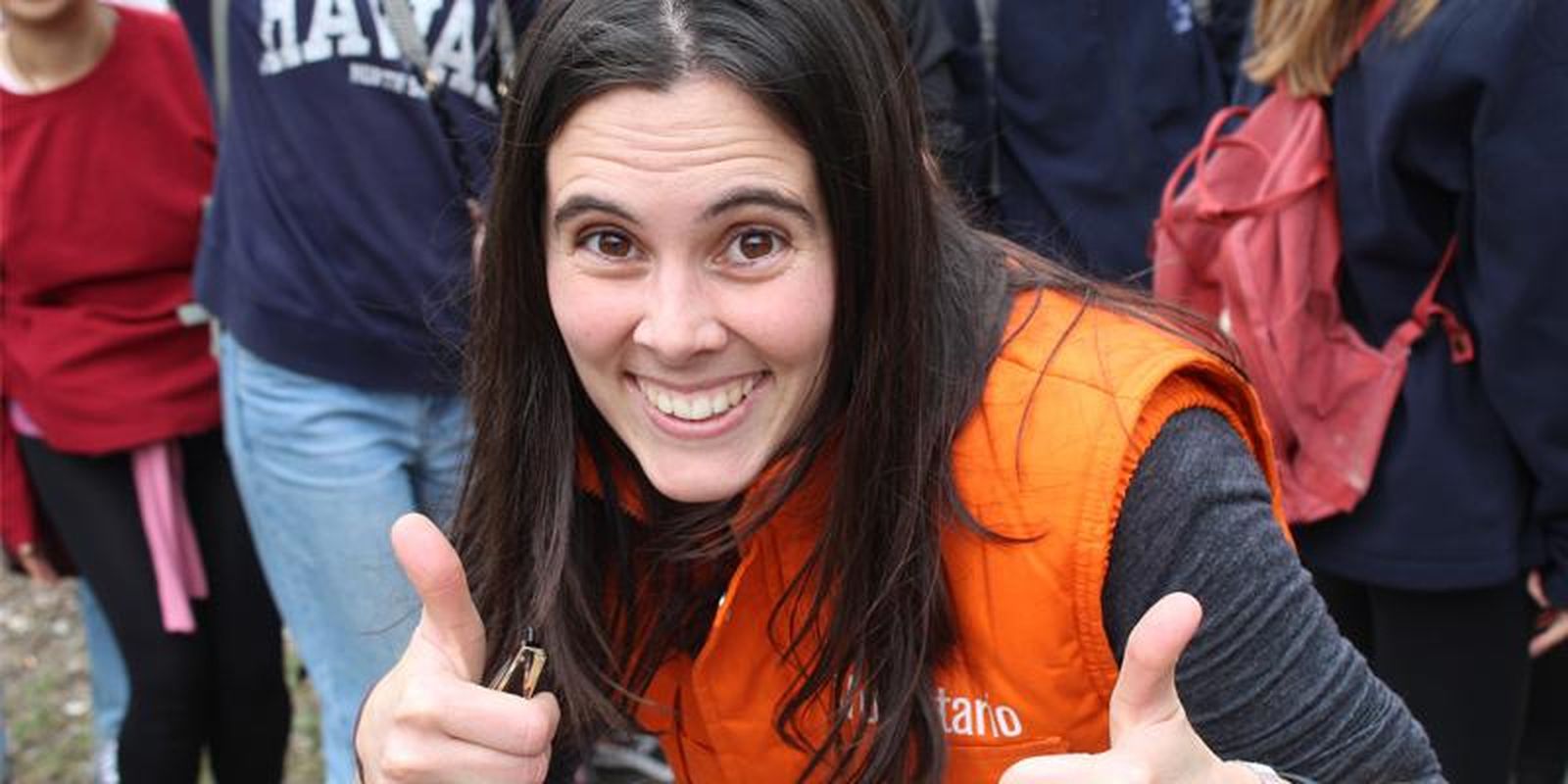 Cuca, voluntaria de Jóvenes Madried