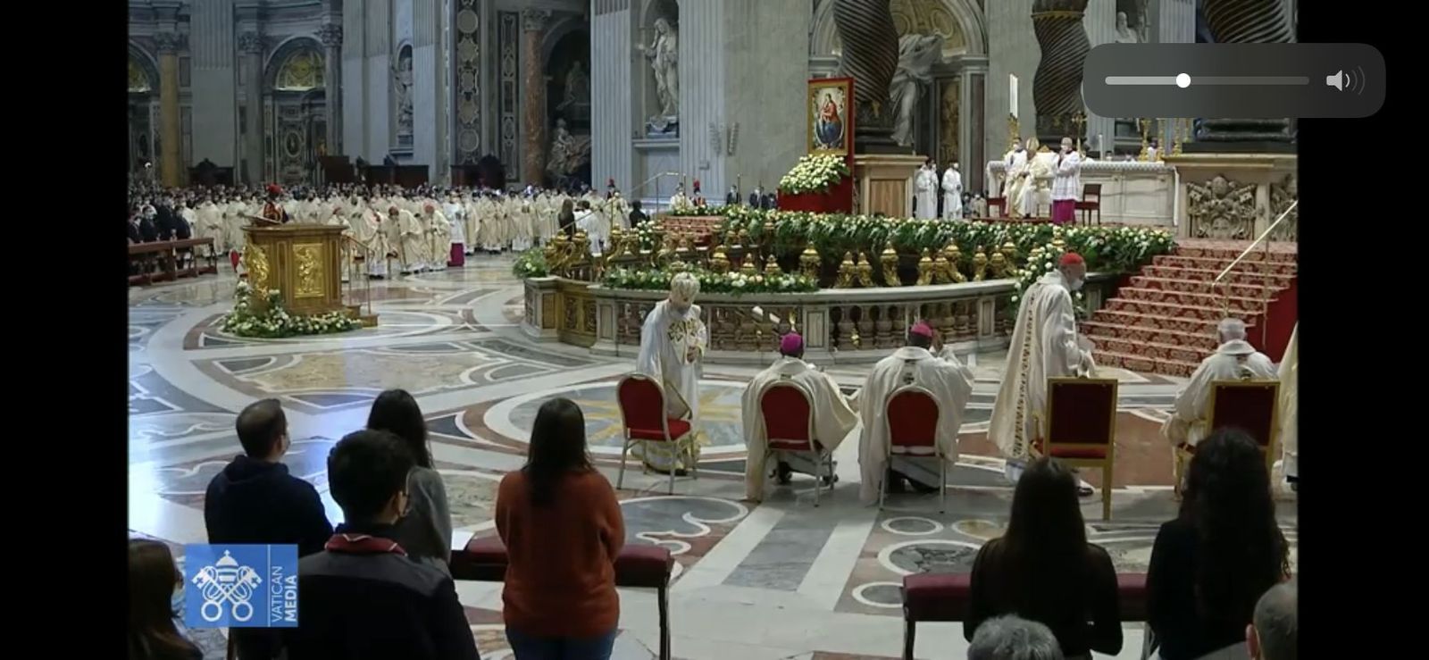 Misa de Cristo Rey en San Pedro