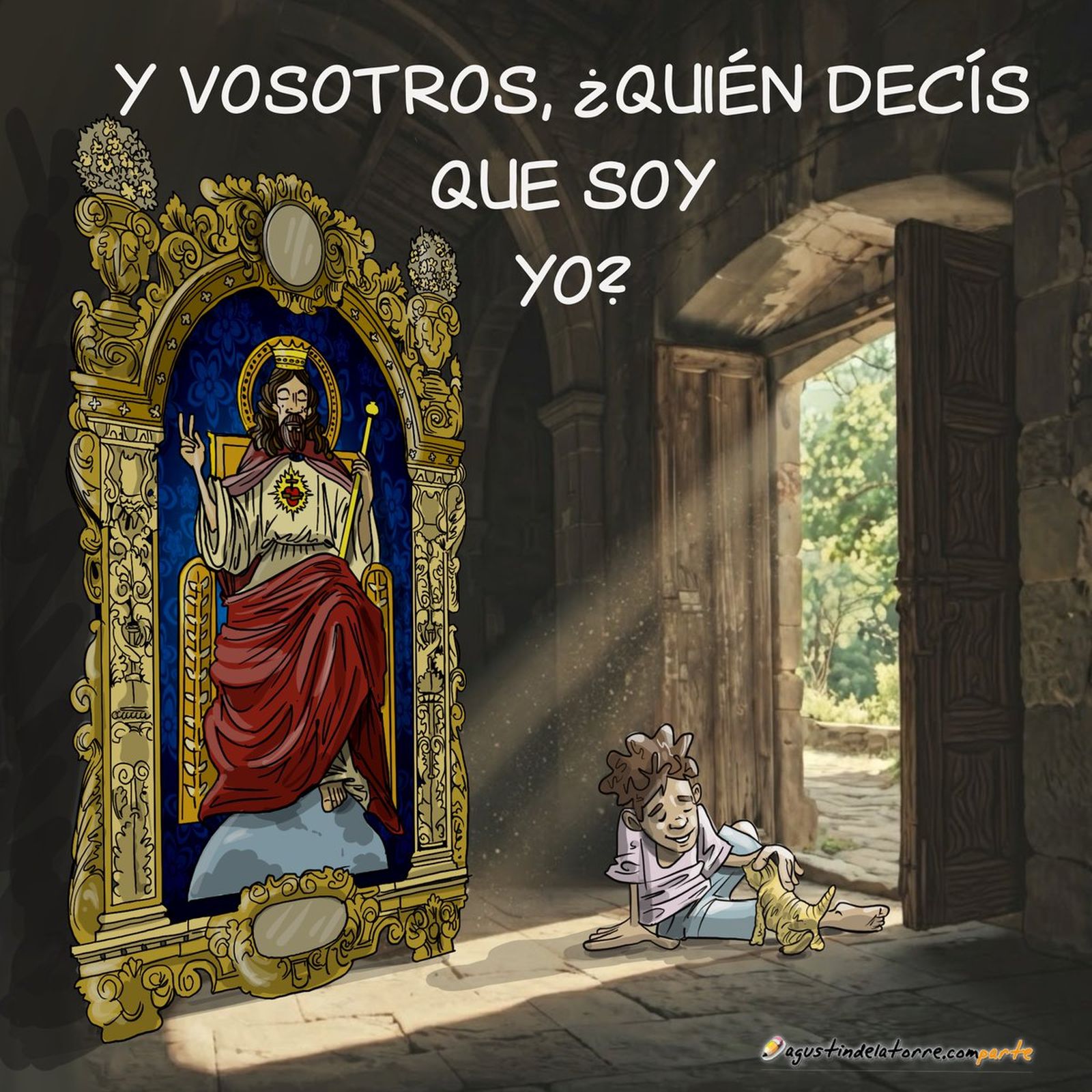 ¿Quién decís que soy?