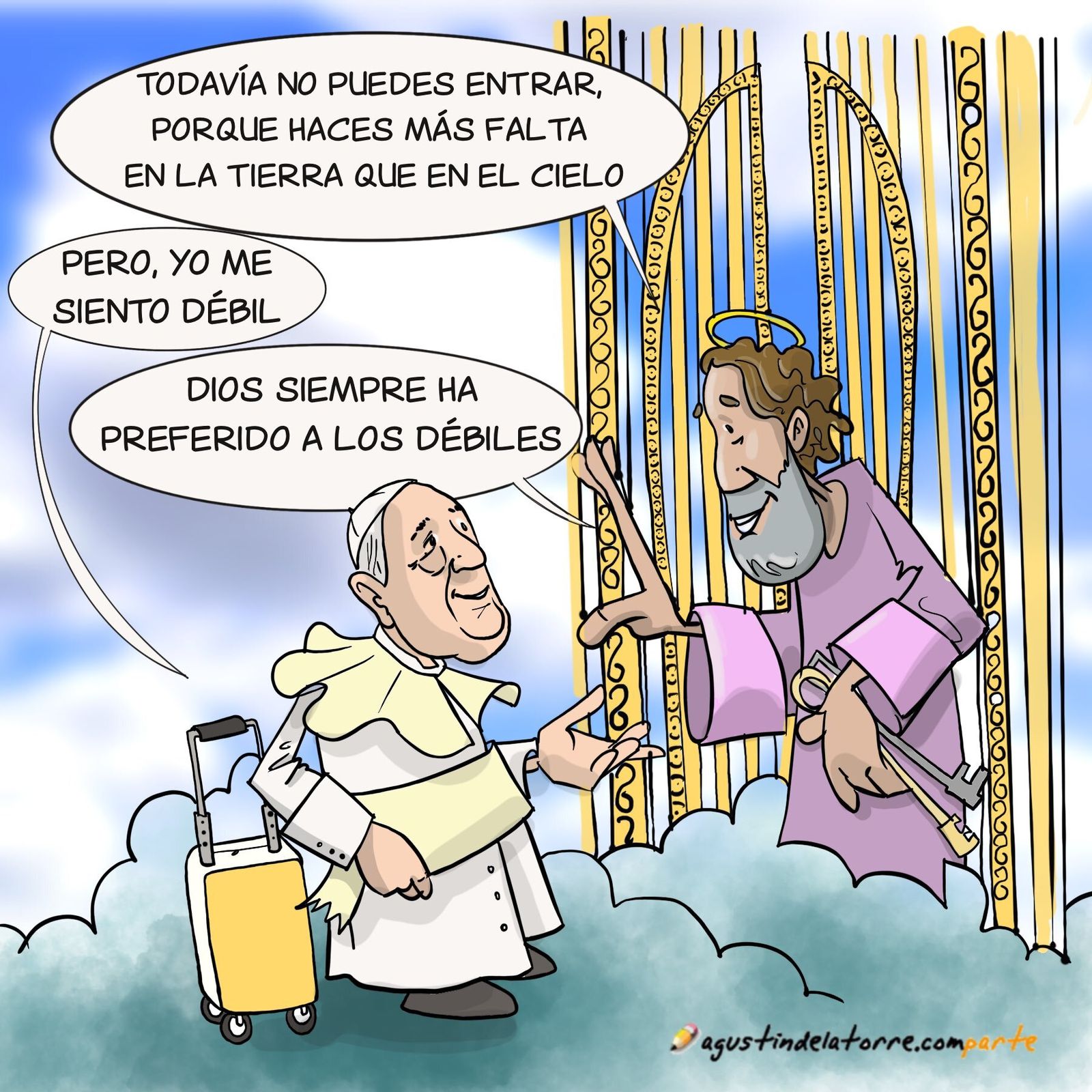 Seguimos con Francisco, gracias a DIOS