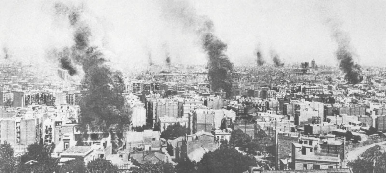 Quema de iglesias durante la Semana Trágica de Barcelona