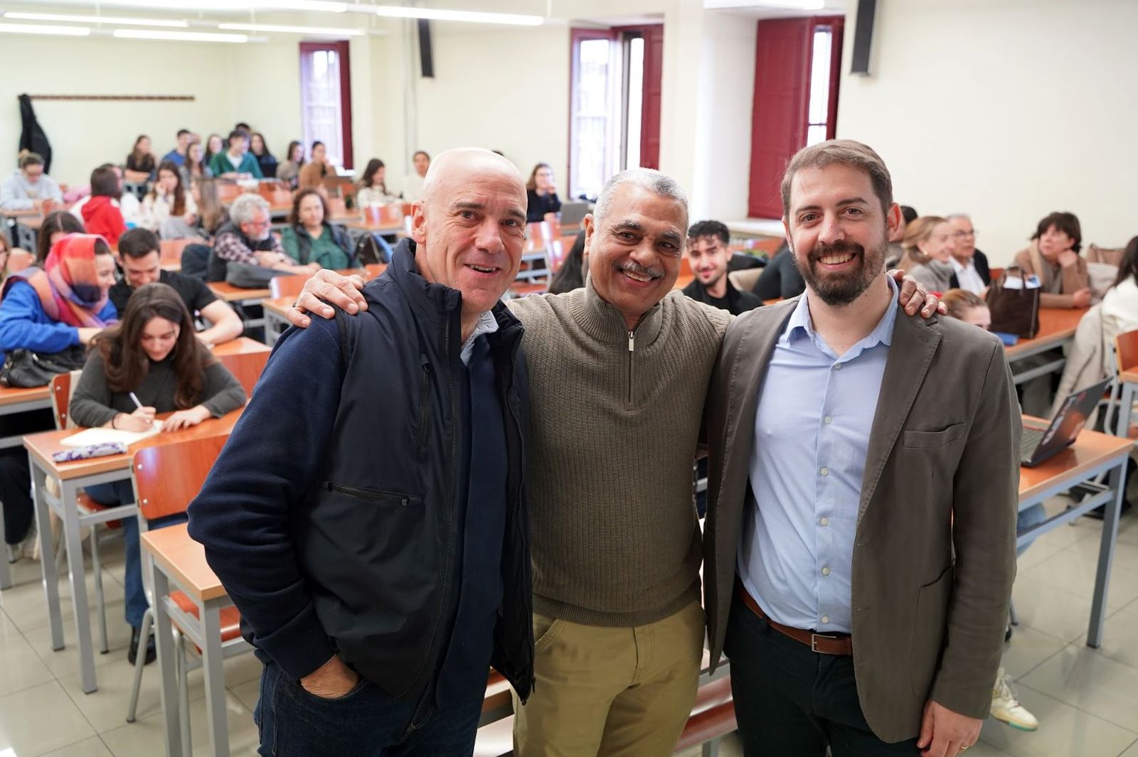 El neurocientífico Jorge Bosch-Bayard en la UPSA