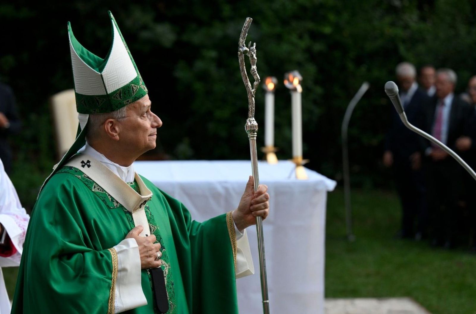León XIV en el Borgo Laudato si' de Castel Gandolfo
