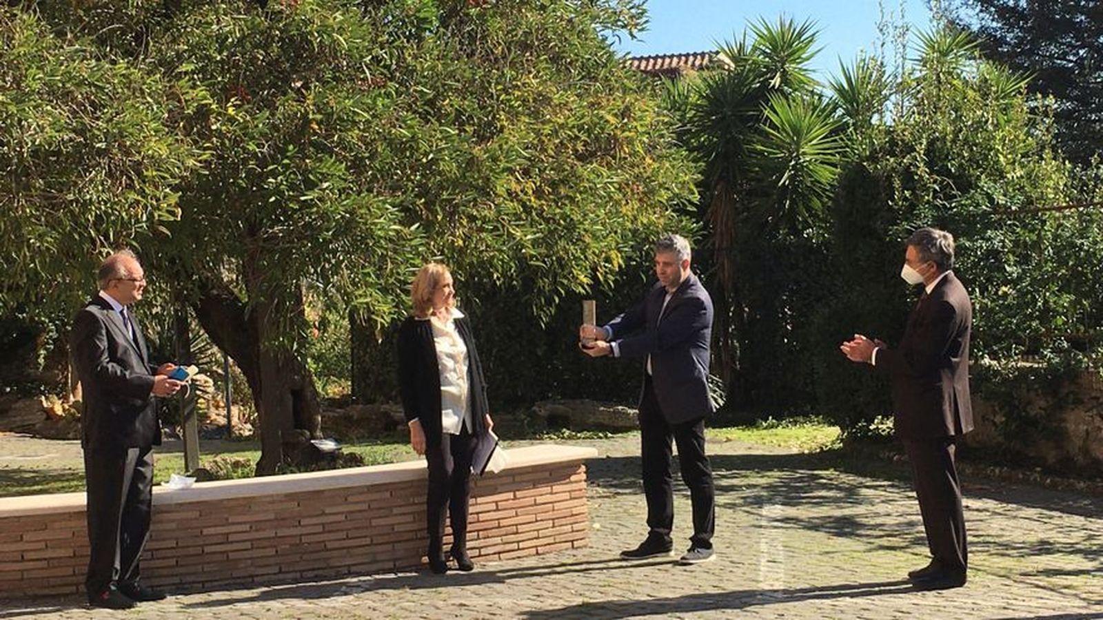 El director de "Francesco" recibe el premio Kineo Película para la Humanidad