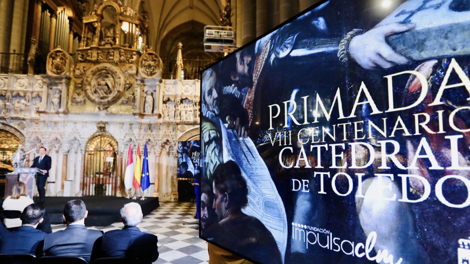 Presentacion de la exposición 'Primada' en la catedral de Toledo