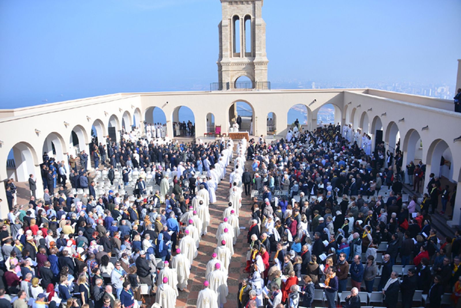 Ceremonia de beatificación de los 19 monjes
