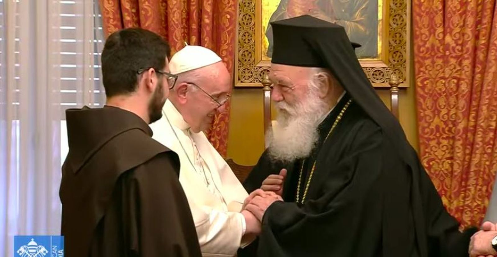 Francisco y Jerónimos II, tomados de la mano