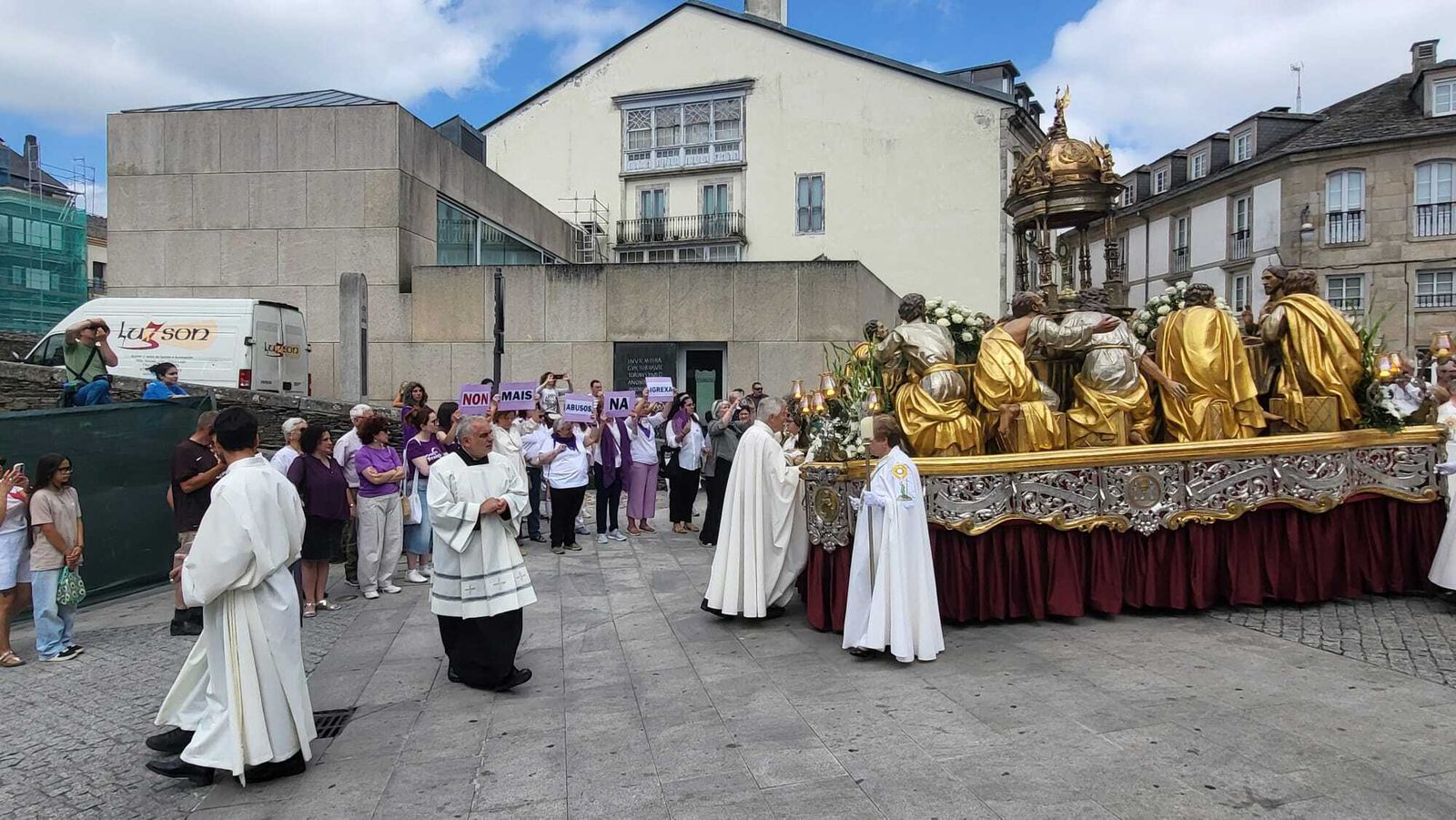 Revolta de Mulleres na Igrexa. Lugo. Corpus 2025.