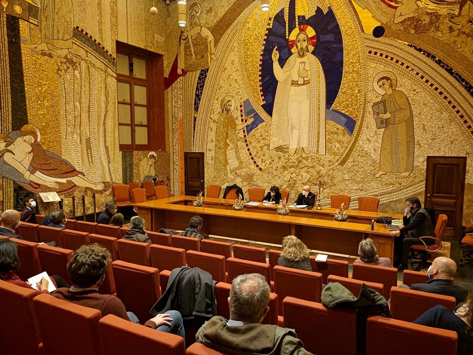 Osoro, con representantes políticos de todos los partidos