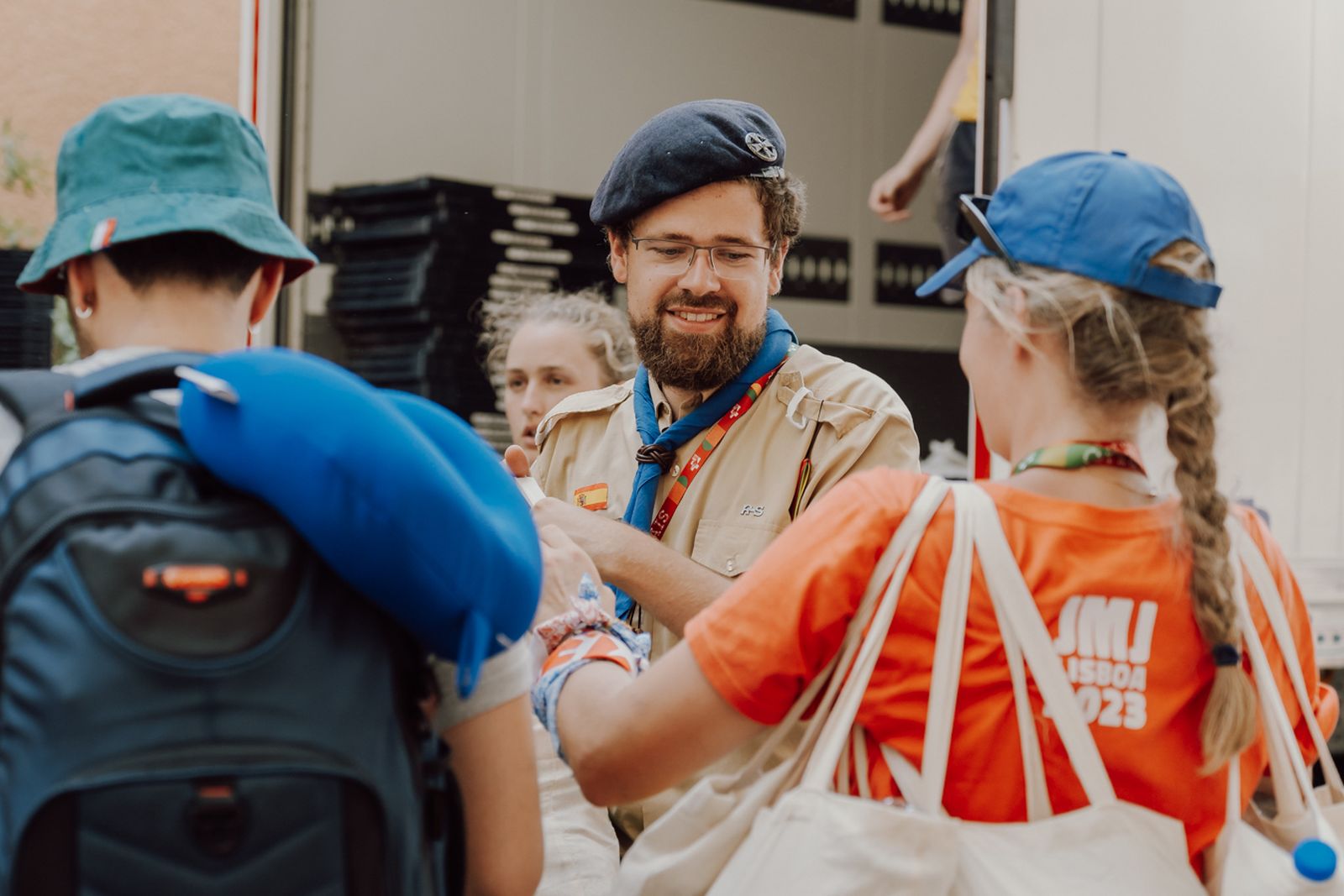 Asociación Guías y Scouts de Europa en la JMJ