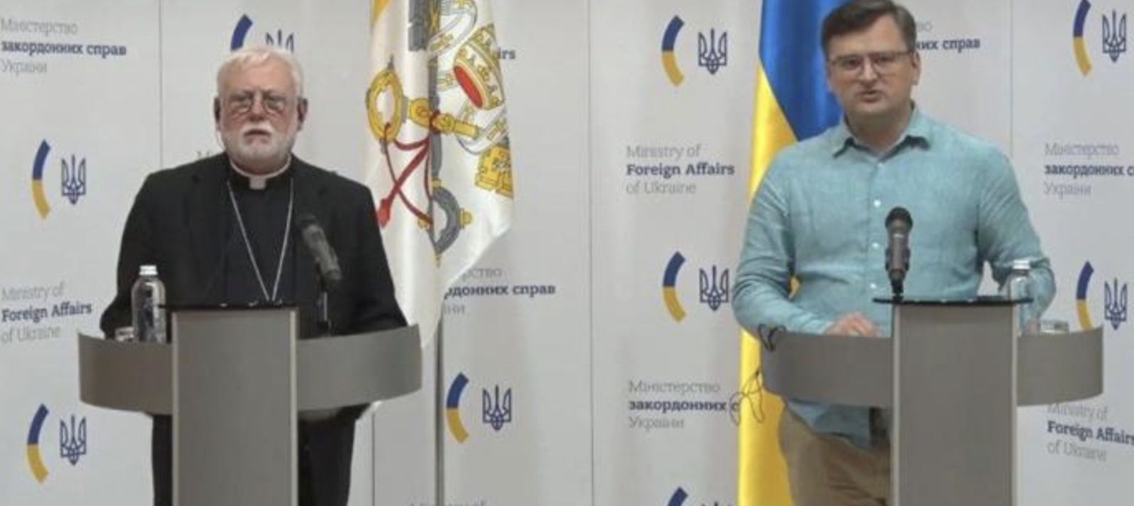 Gallagher, en Ucrania: "La Santa Sede sigue dispuesta a mediar"