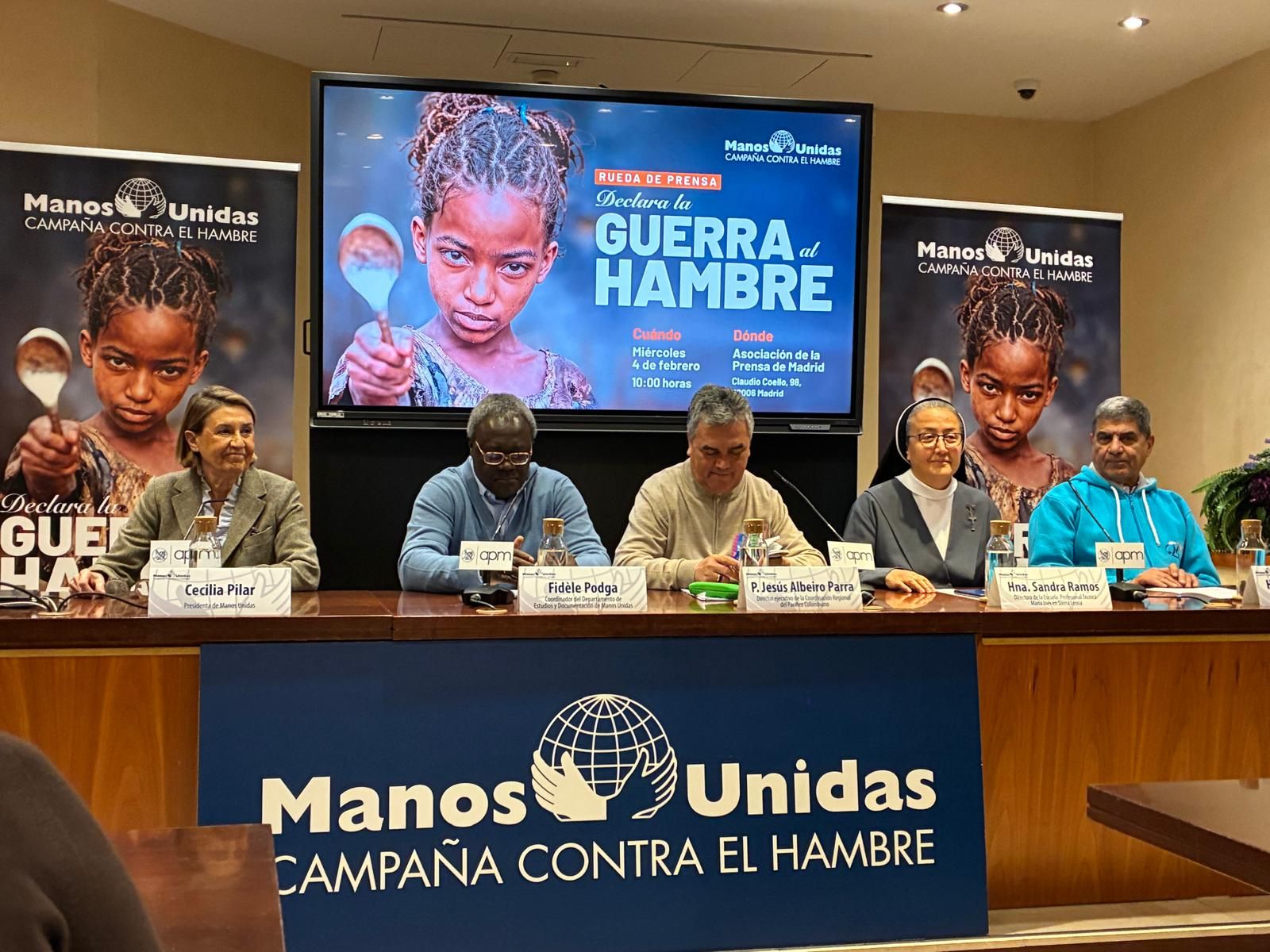Presentación de la campaña de Manos Unidas