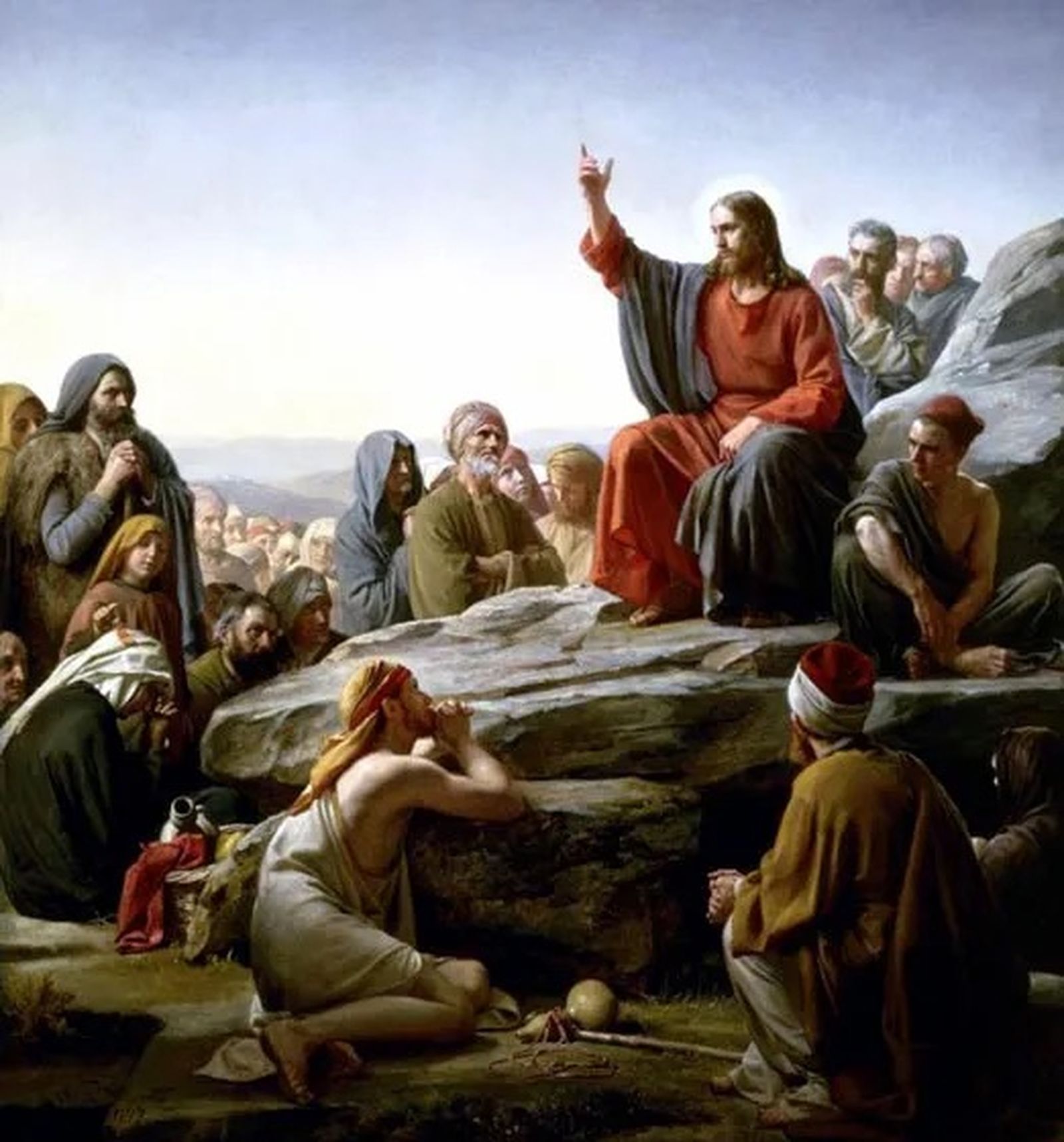 Jesús hablando
