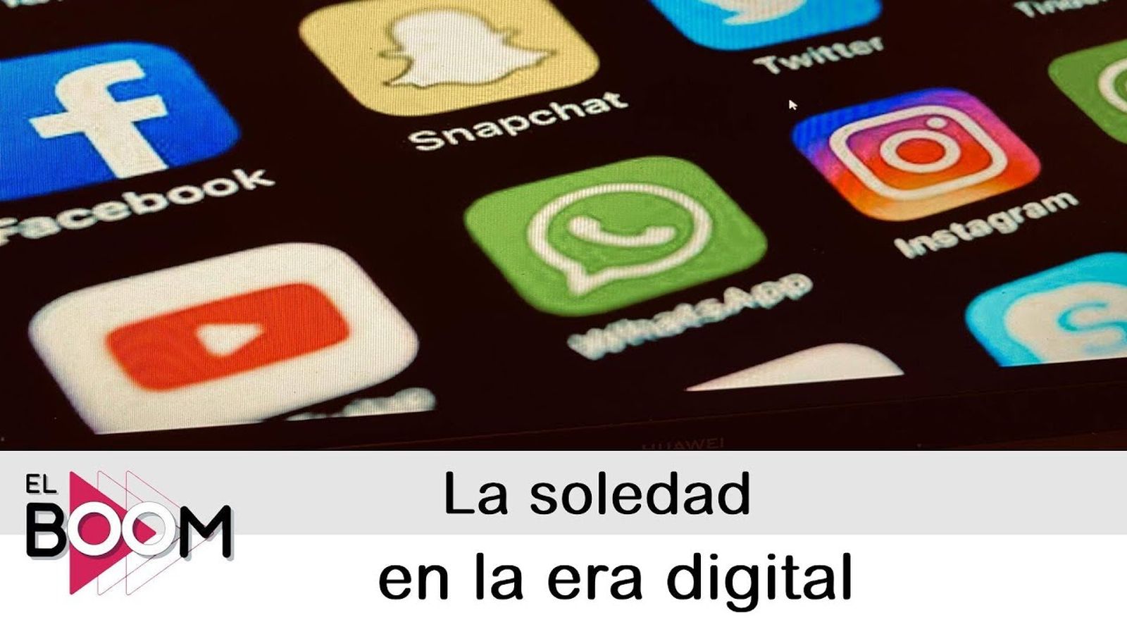 Soledad en la era digital. Captura