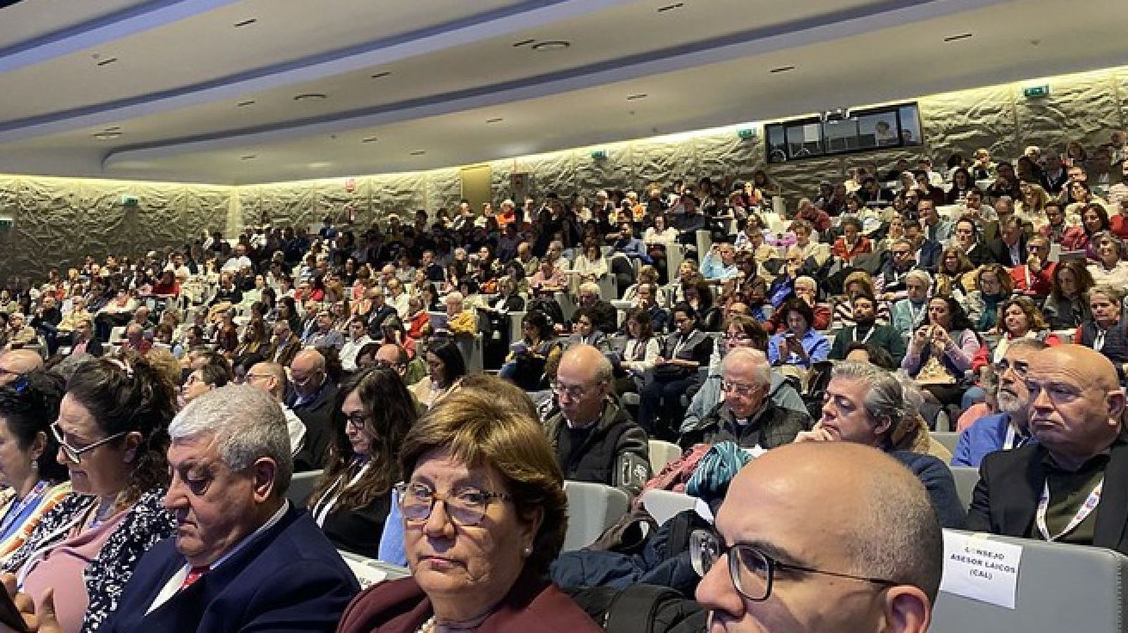 Auditorio donde se celebró el Encuentro sobre el Primer Anuncio