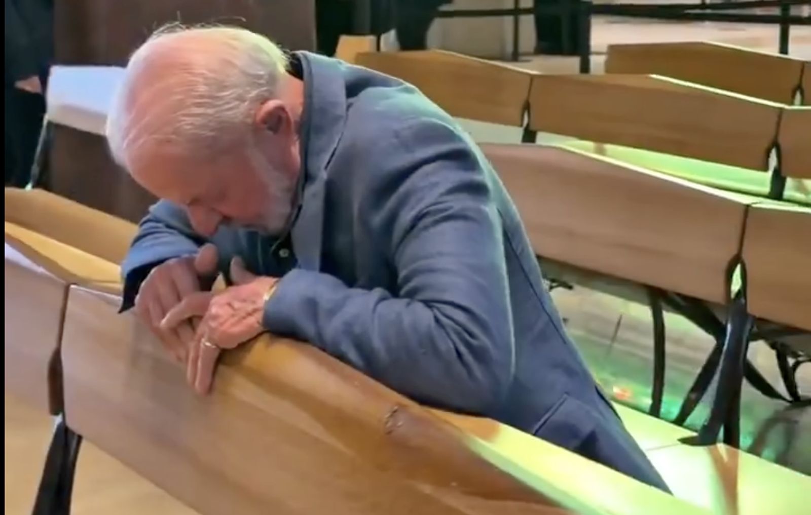 Lula en la Sagrada Familia