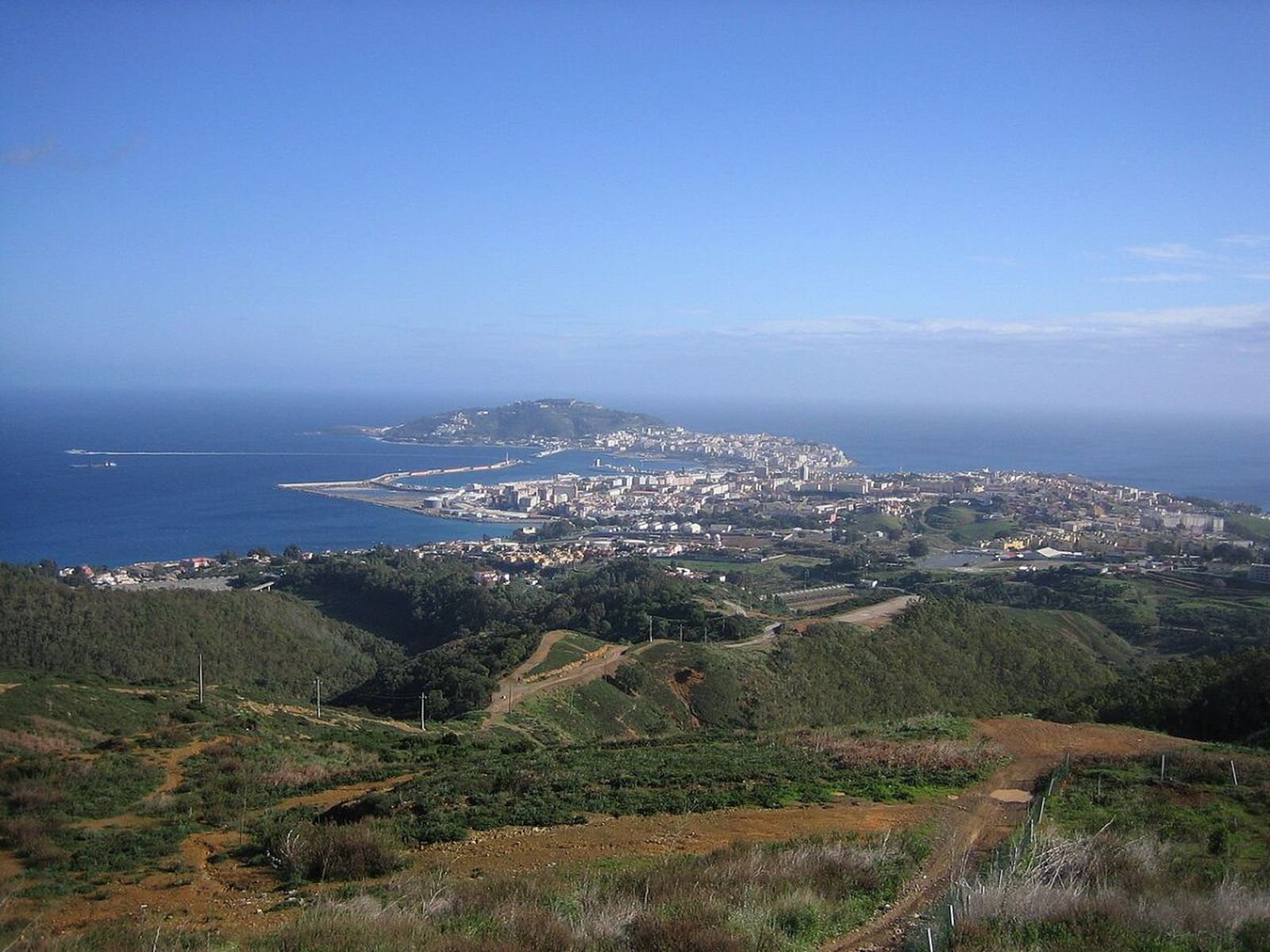 La ciudad autónoma de Ceuta.