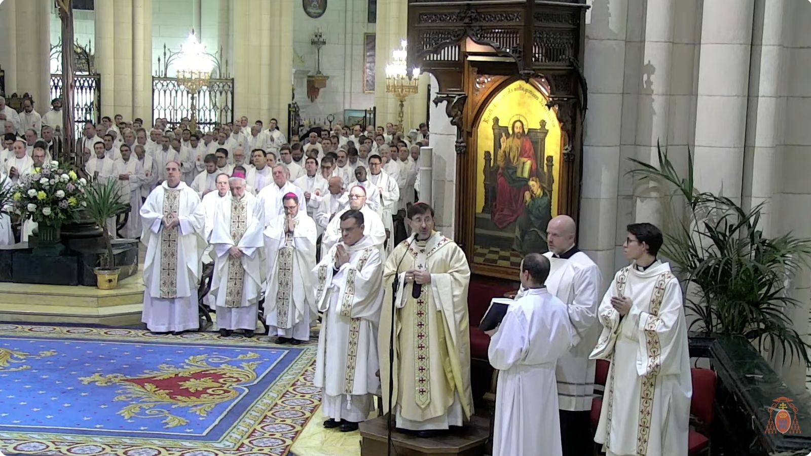 Cobo, en la misa del CONVIVIUM