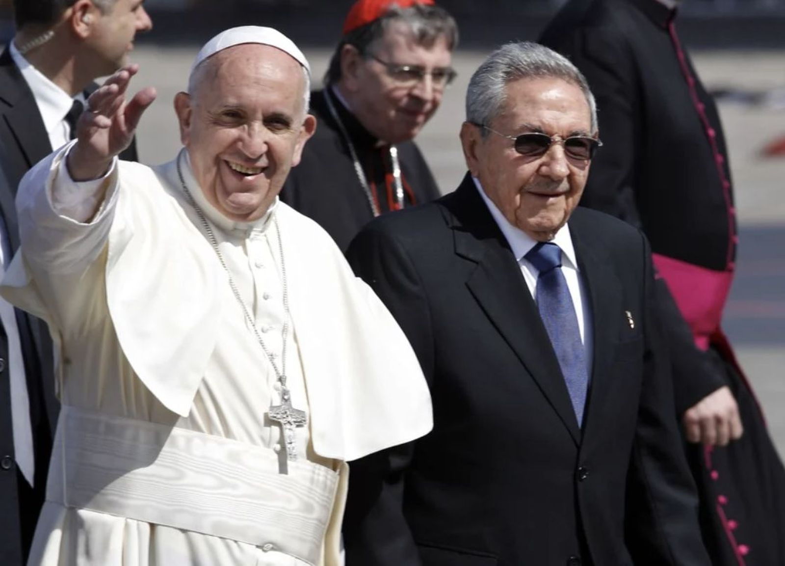 Francisco y Raúl Castro