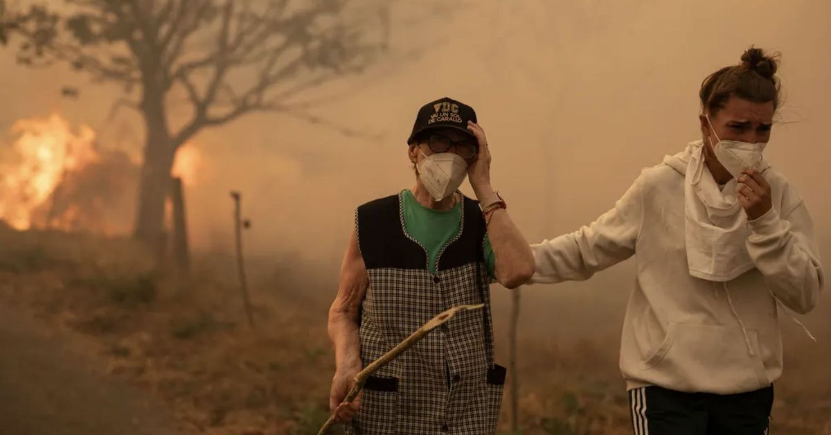 El Camino de Santiago, la otra 'víctima' de los incendios en Galicia y ...