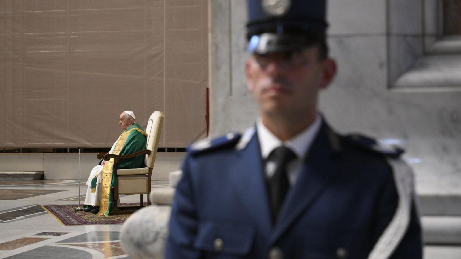 Misa del Papa a la Gendarmería vaticana