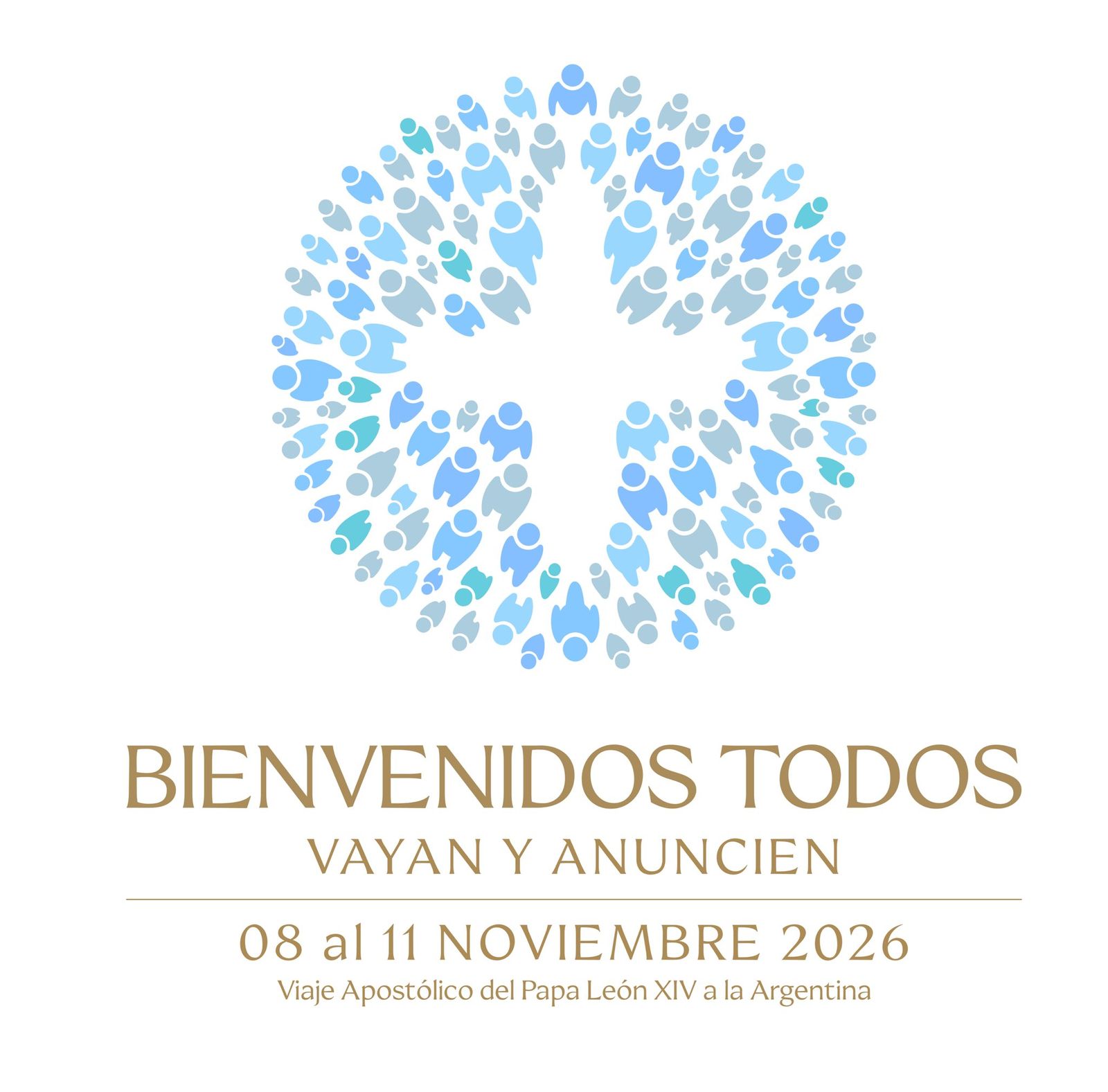 Logo del viaje del Papa a Argentina