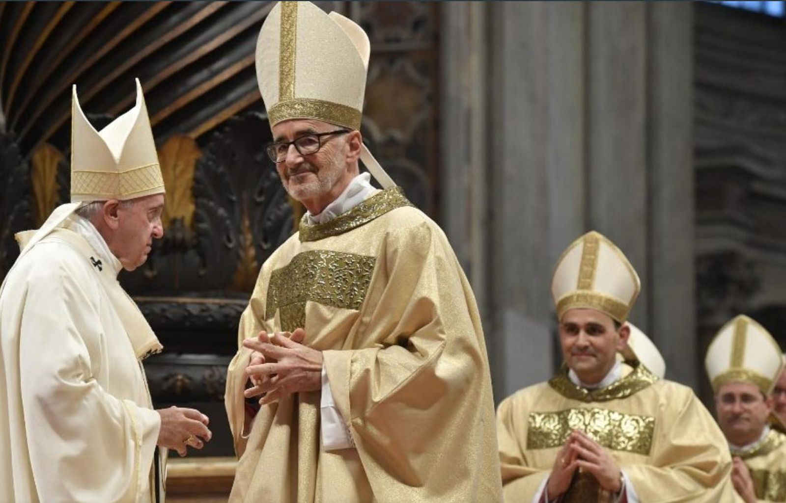 Los nuevos obispos y el Papa