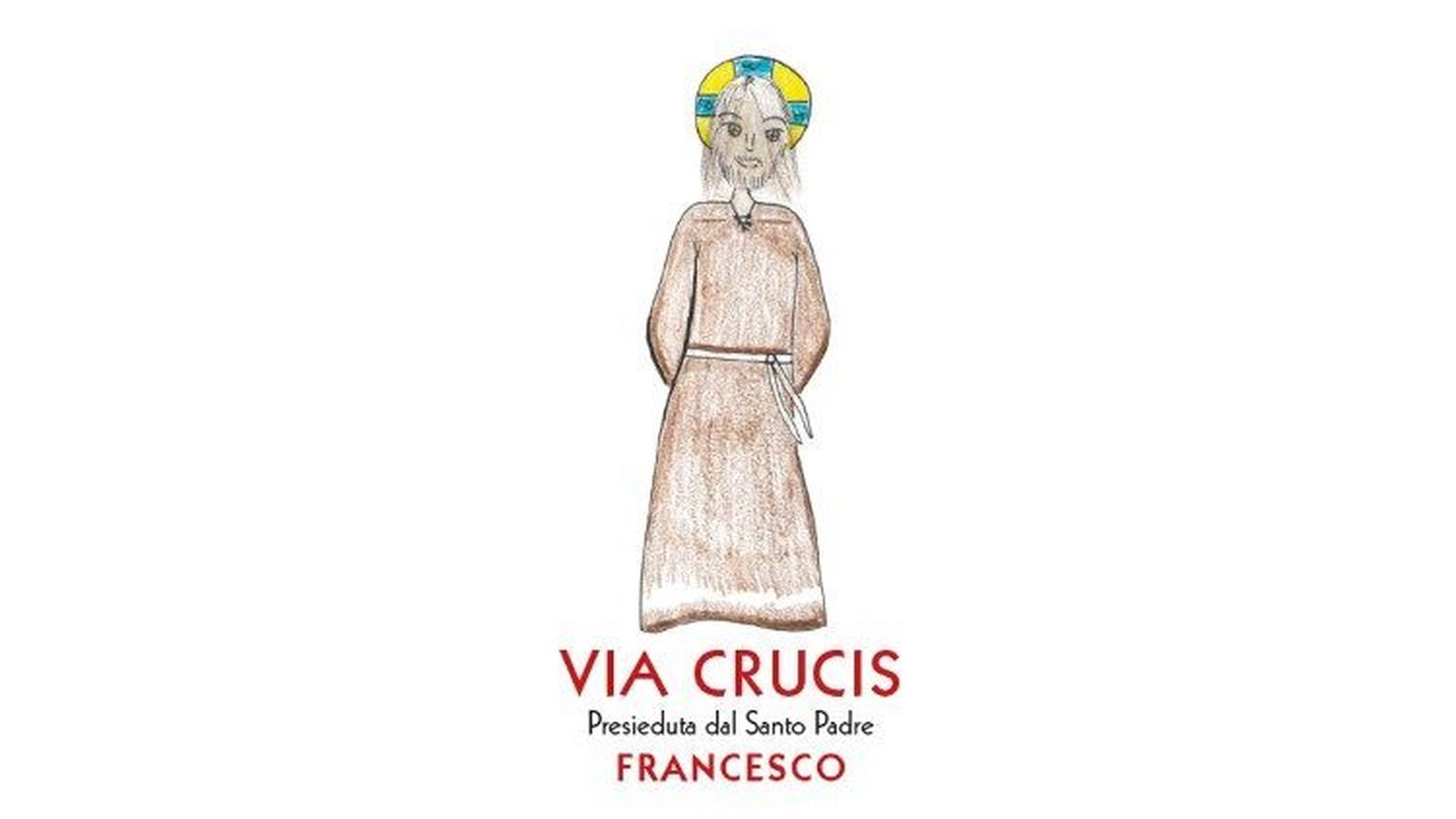 Los niños de dos casas de acogida de Roma aguardan expectantes para acompañar al Papa en el Vía Crucis