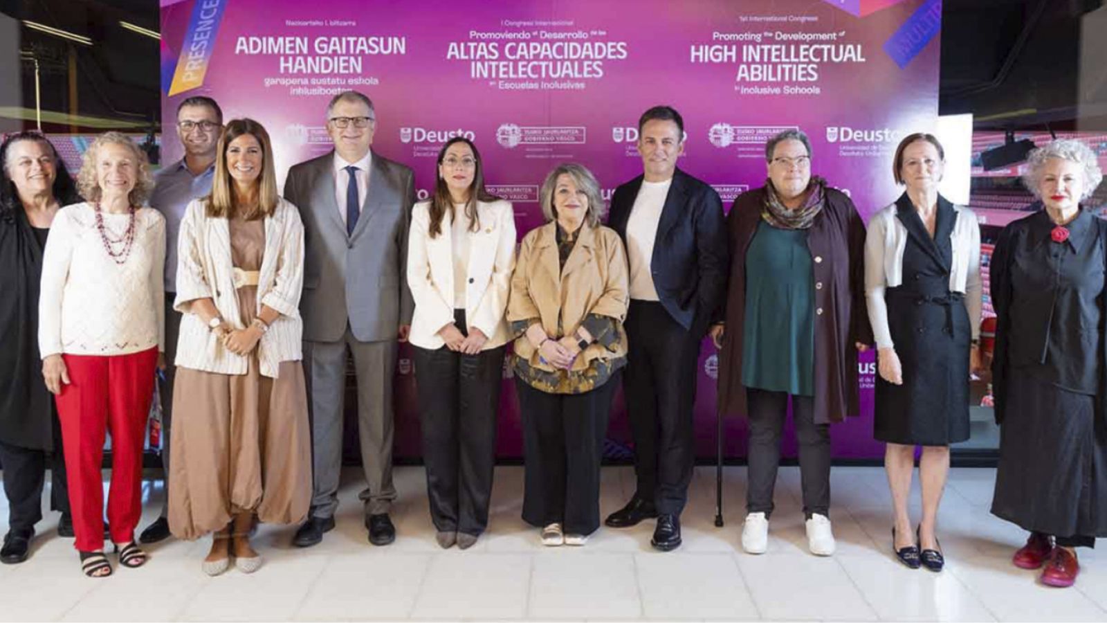 I Congreso Internacional “Promoviendo el desarrollo de las Altas Capacidades Intelectuales en escuelas inclusivas” en Deusto