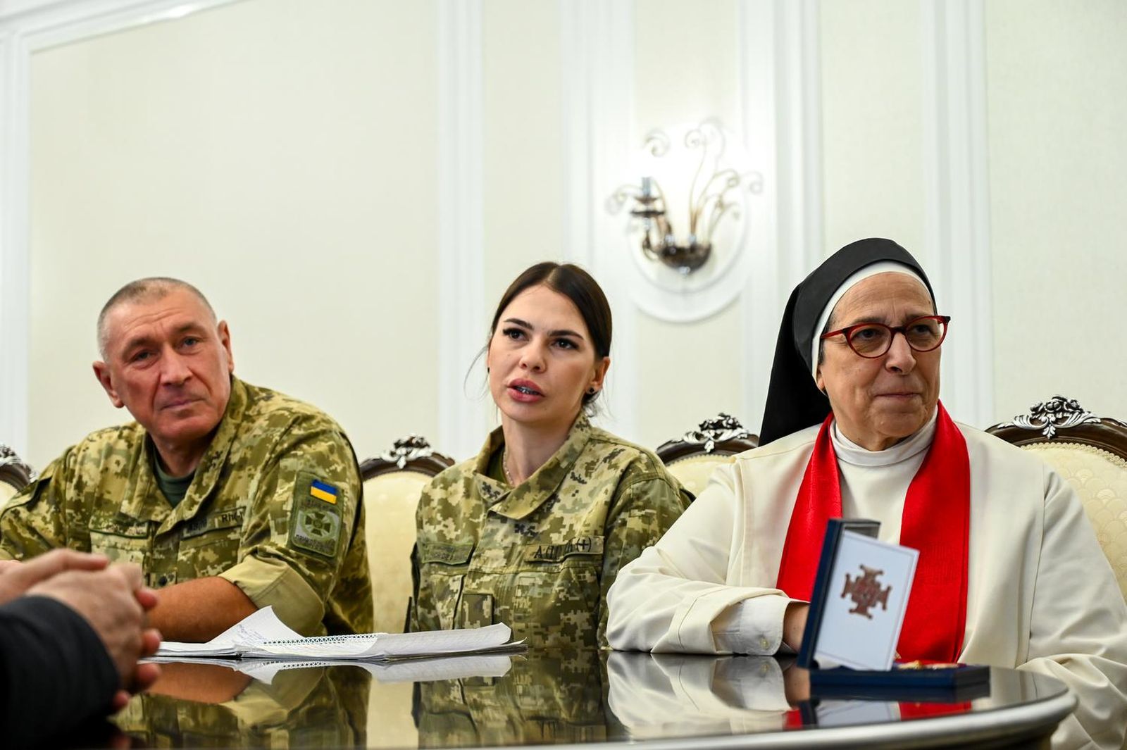 Sor Lucía Caram, en Ucrania