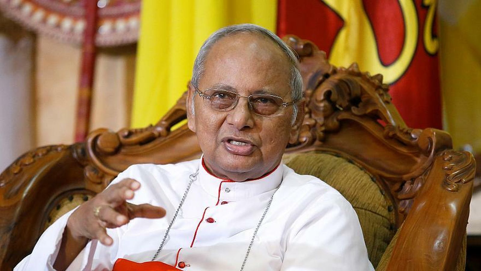 El cardenal de Sri Lanka, Malcolm Ranjith